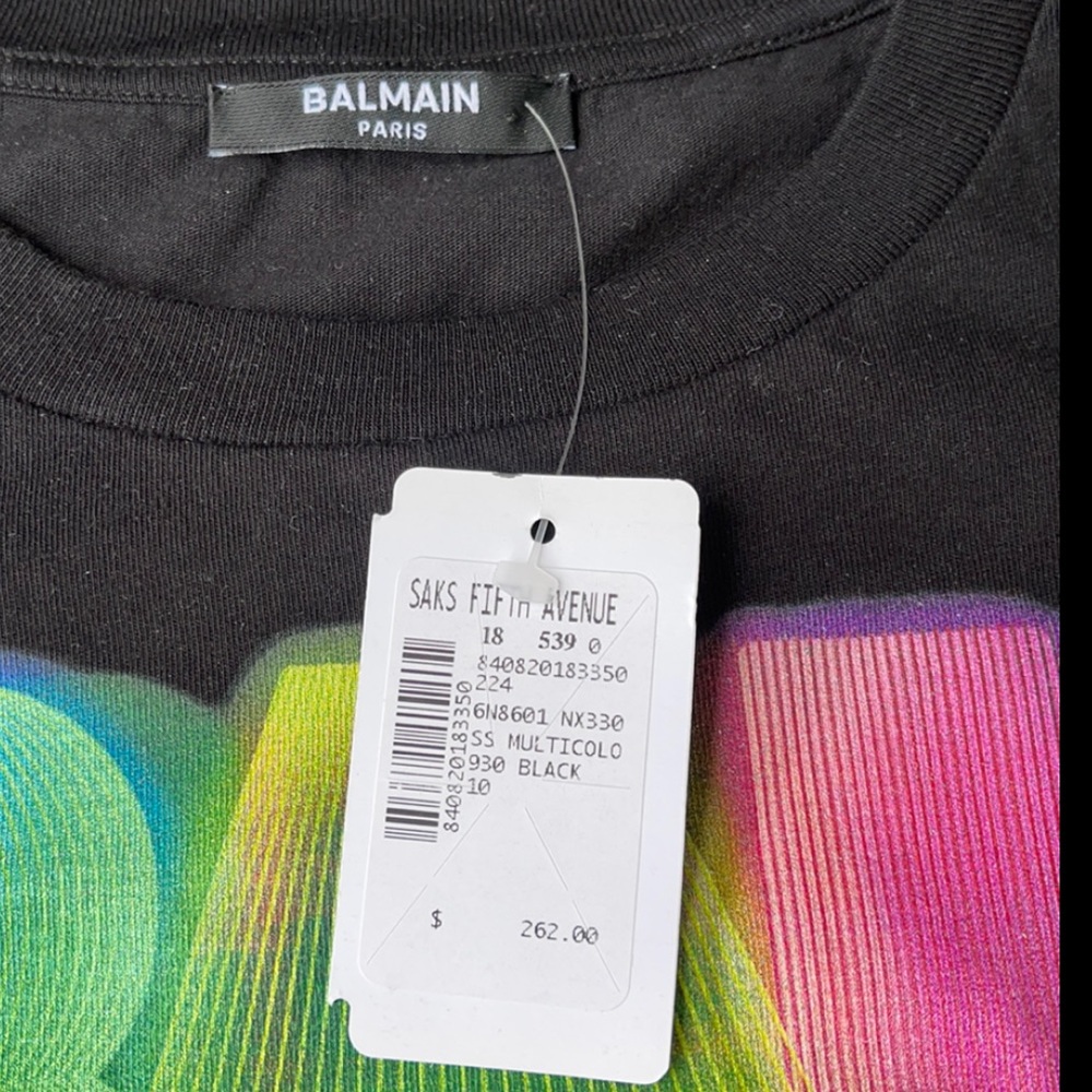 NEW Balmain T- Shirt - Picture 4 of 12